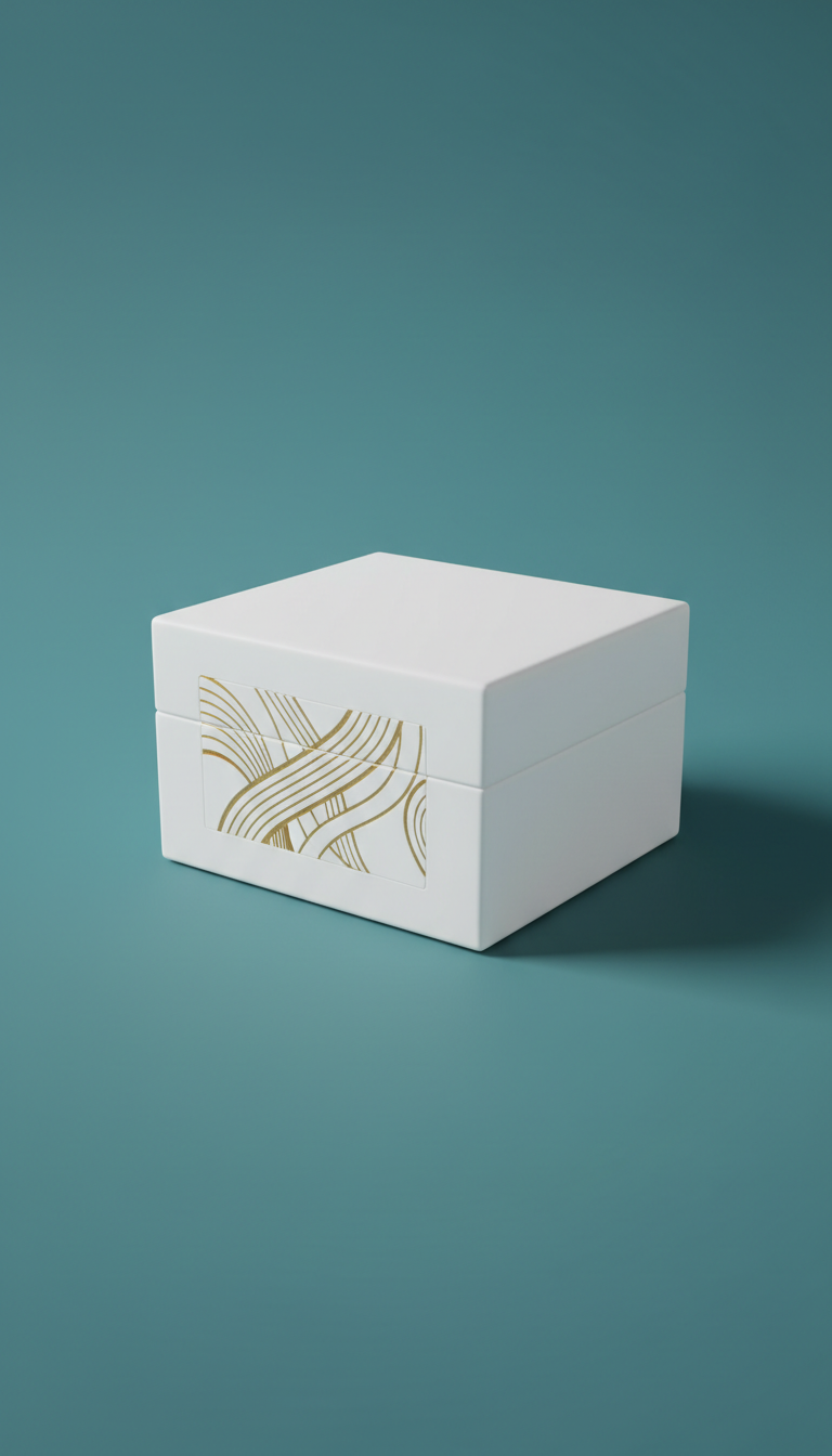 Minimalist Ceramic Portrait Art Object