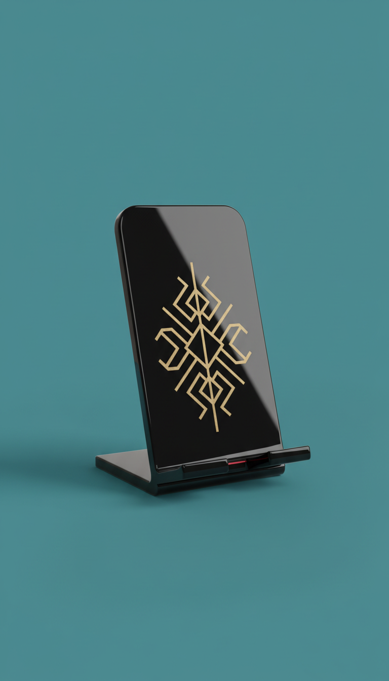 Polished Metal Signature Sculpture