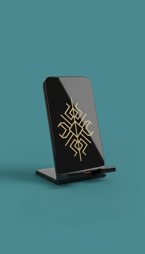 Polished Metal Signature Sculpture