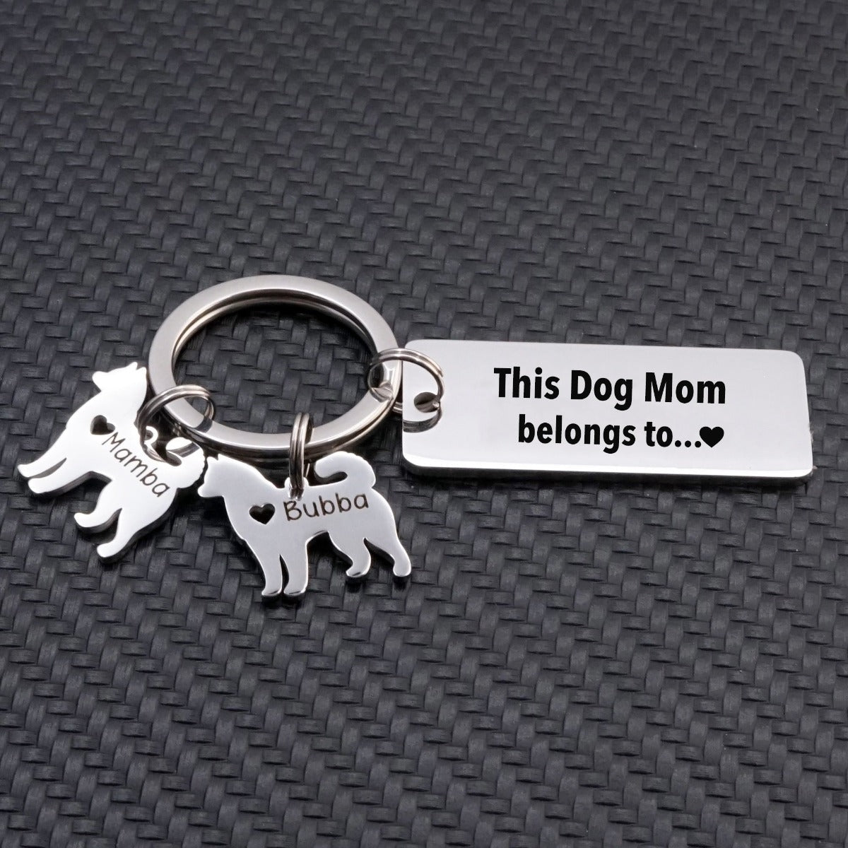 Custom Dog Names Keychain - Lovely Reminder